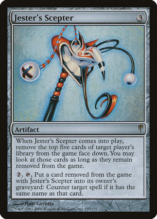 Jester's Scepter [Coldsnap] | Good Games Cannington