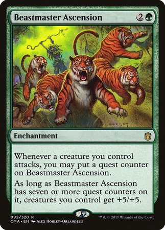 Beastmaster Ascension [Commander Anthology] | Good Games Cannington