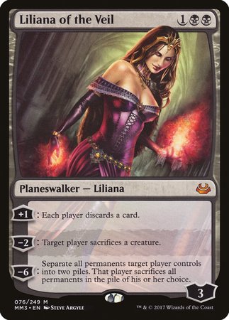 Liliana of the Veil [Modern Masters 2017] | Good Games Cannington