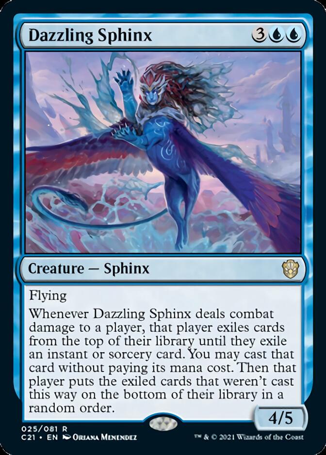 Dazzling Sphinx [Commander 2021] | Good Games Cannington