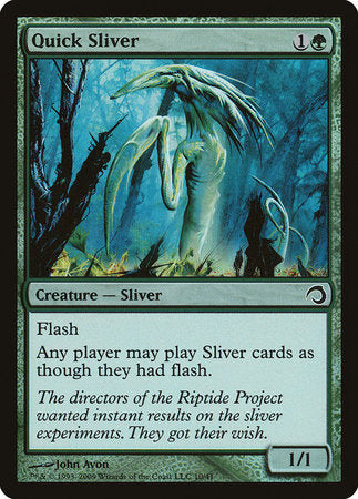 Quick Sliver [Premium Deck Series: Slivers] | Good Games Cannington