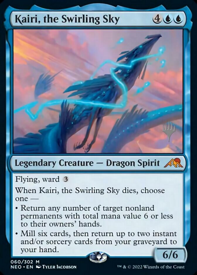 Kairi, the Swirling Sky (Promo Pack) [Kamigawa: Neon Dynasty Promos] | Good Games Cannington