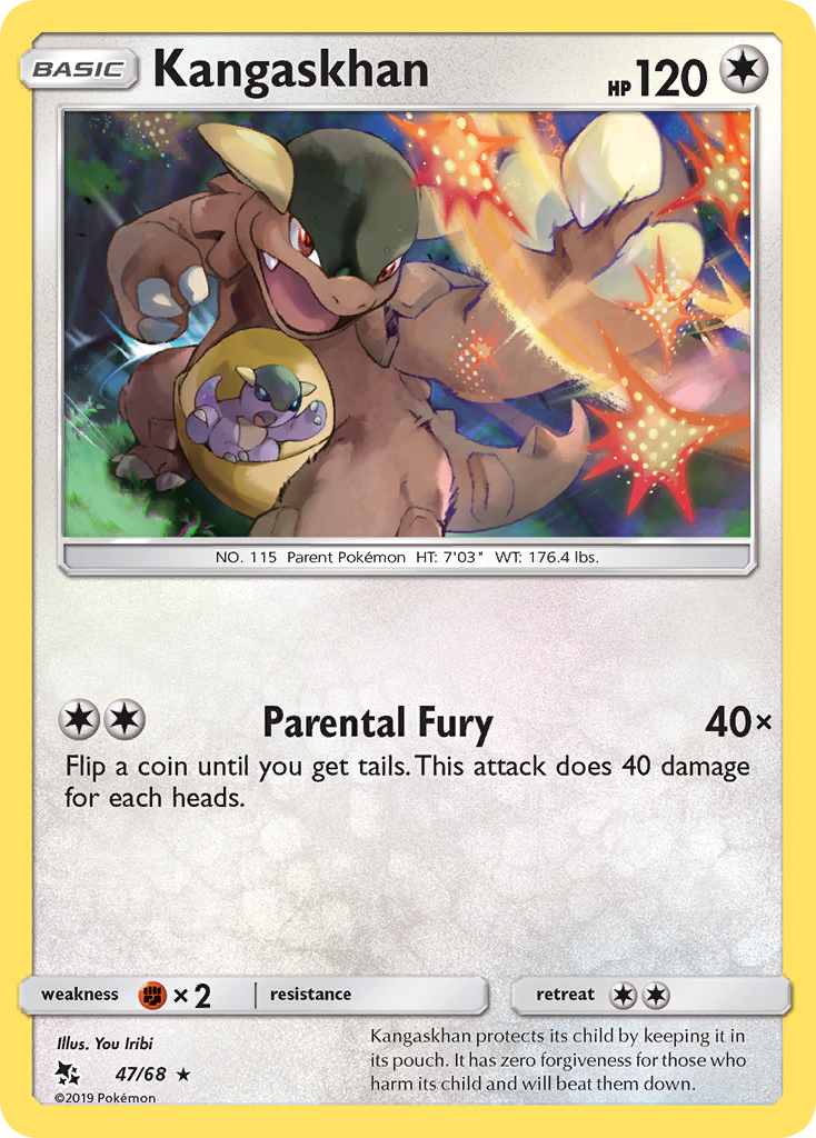 Kangaskhan (47/68) [Sun & Moon: Hidden Fates] | Good Games Cannington