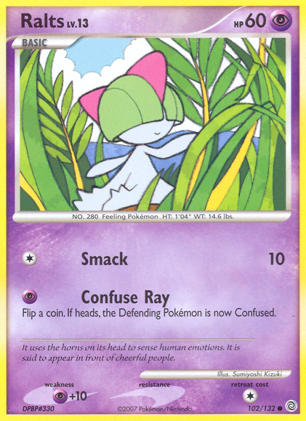 Ralts (102/132) [Diamond & Pearl: Secret Wonders] | Good Games Cannington