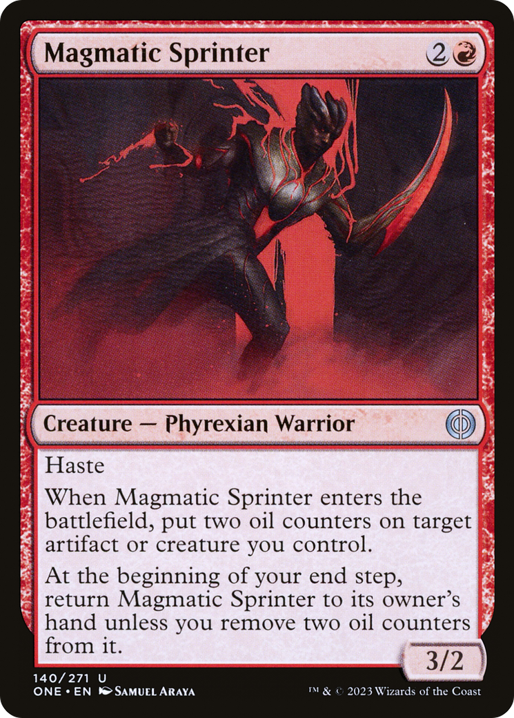 Magmatic Sprinter [Phyrexia: All Will Be One] | Good Games Cannington