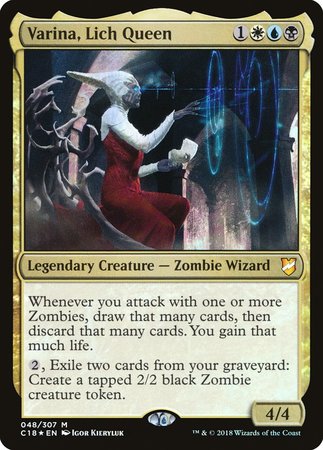 Varina, Lich Queen [Commander 2018] | Good Games Cannington