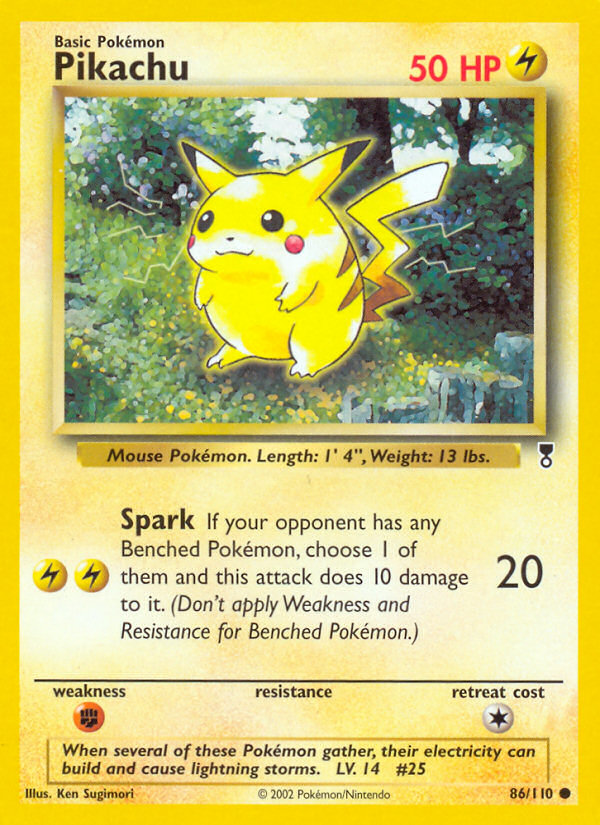 Pikachu (86/110) [Legendary Collection] | Good Games Cannington