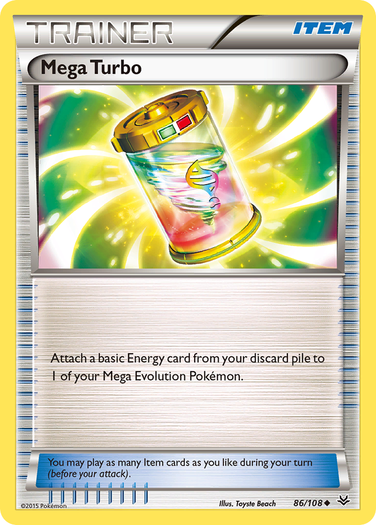 Mega Turbo (86/108) [XY: Roaring Skies] | Good Games Cannington