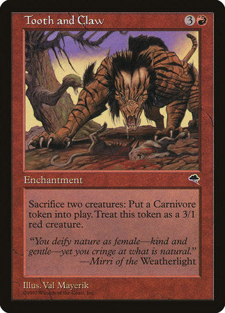 Tooth and Claw [Tempest] | Good Games Cannington