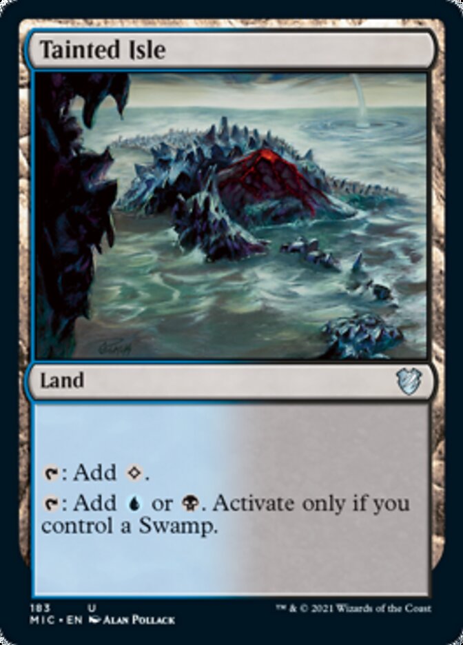 Tainted Isle [Innistrad: Midnight Hunt Commander] | Good Games Cannington