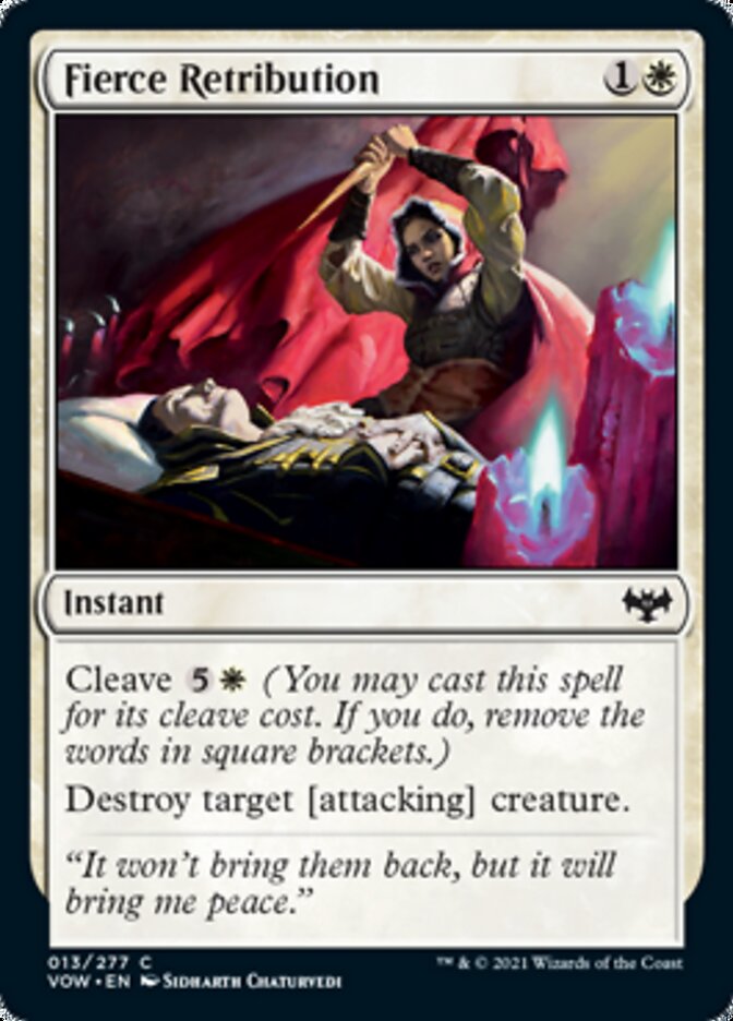 Fierce Retribution [Innistrad: Crimson Vow] | Good Games Cannington