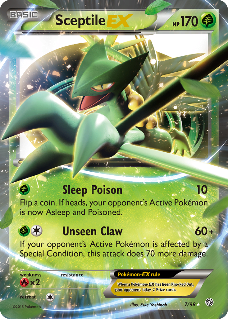 Sceptile EX (7/98) [XY: Ancient Origins] | Good Games Cannington