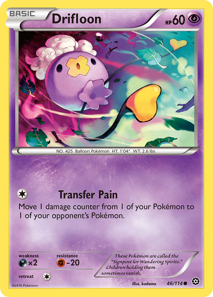 Drifloon (46/114) [XY: Steam Siege] | Good Games Cannington