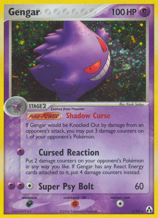 Gengar (5/92) [EX: Legend Maker] | Good Games Cannington