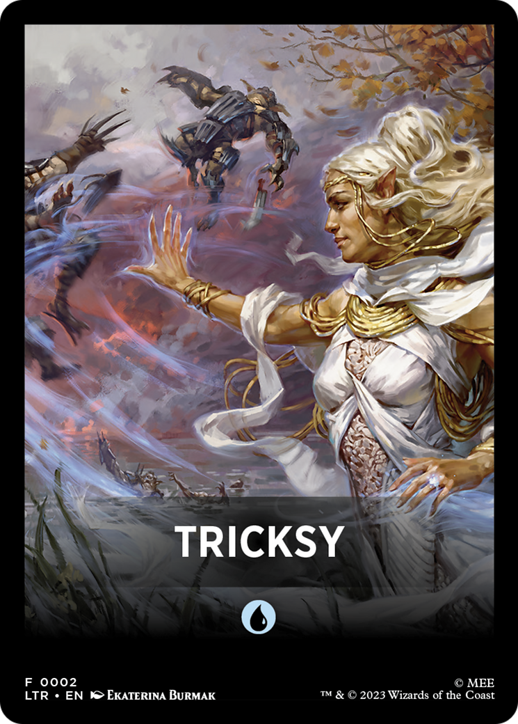 Tricksy Theme Card [The Lord of the Rings: Tales of Middle-Earth Tokens] | Good Games Cannington