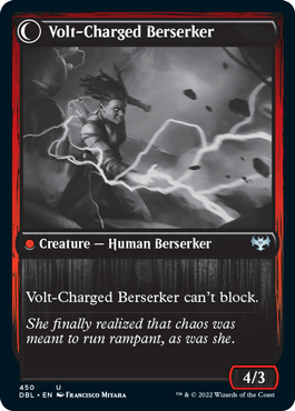 Voltaic Visionary // Volt-Charged Berserker [Innistrad: Double Feature] | Good Games Cannington