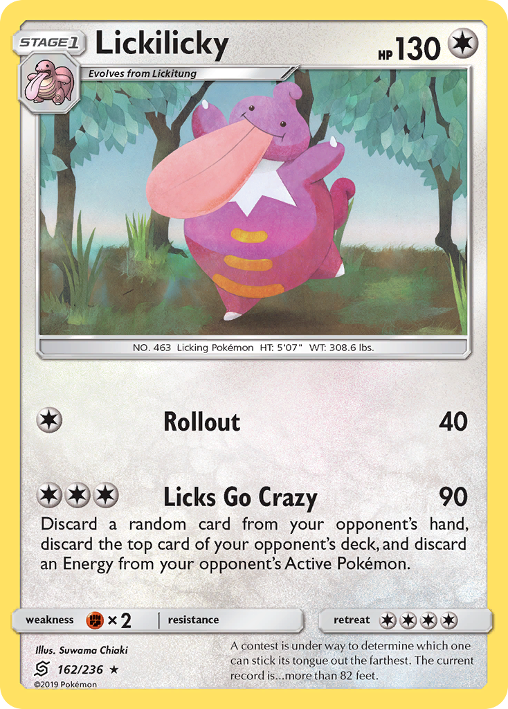 Lickilicky (162/236) [Sun & Moon: Unified Minds] | Good Games Cannington