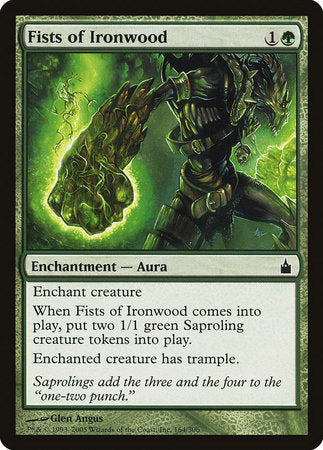 Fists of Ironwood [Ravnica: City of Guilds] | Good Games Cannington