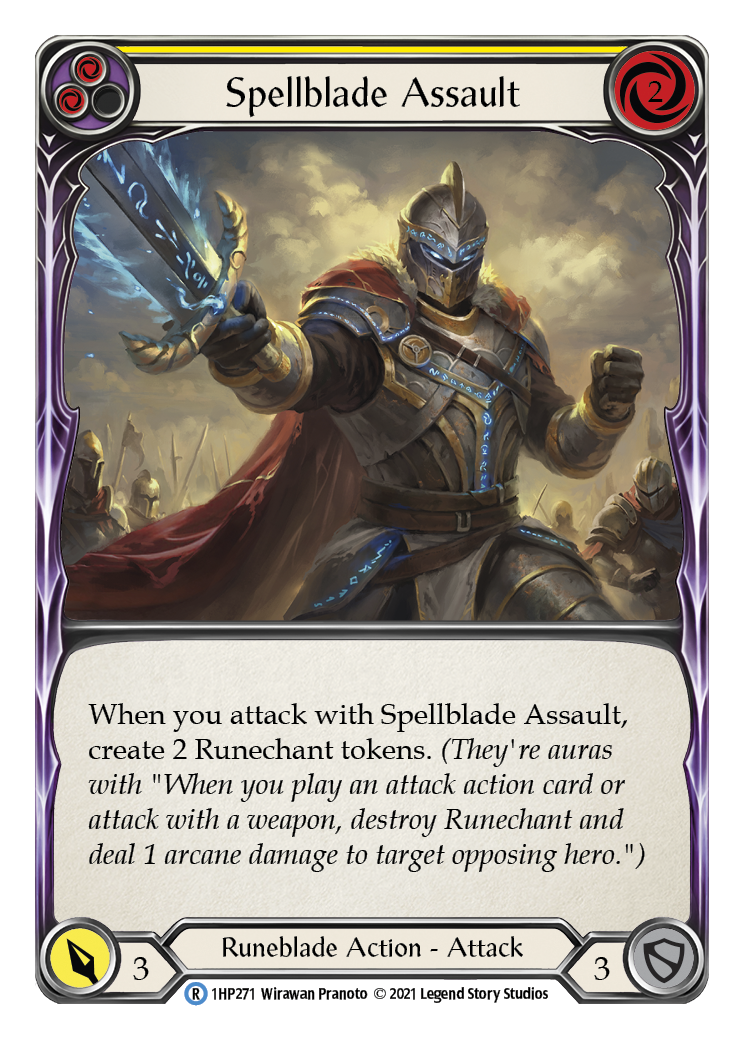 Spellblade Assault (Yellow) [1HP271] | Good Games Cannington