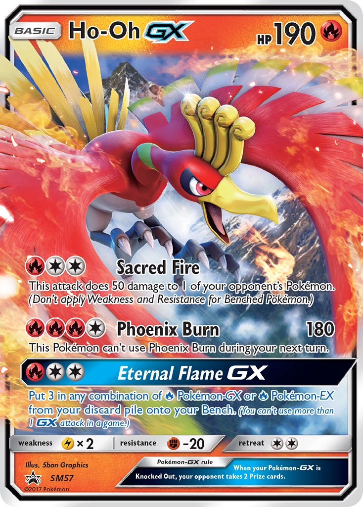 Ho-Oh GX (SM57) [Sun & Moon: Black Star Promos] | Good Games Cannington