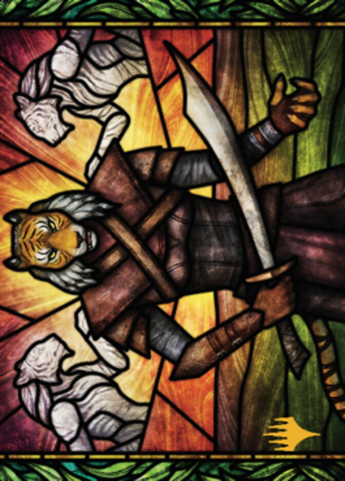 Zar Ojanen, Scion of Efrava Art Card (Gold-Stamped Signature) [Dominaria United Art Series] | Good Games Cannington