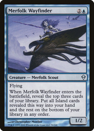 Merfolk Wayfinder [Zendikar] | Good Games Cannington