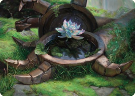 Timeless Lotus Art Card [Dominaria United Art Series] | Good Games Cannington