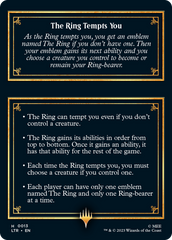 The Ring [The Lord of the Rings: Tales of Middle-Earth Tokens] | Good Games Cannington