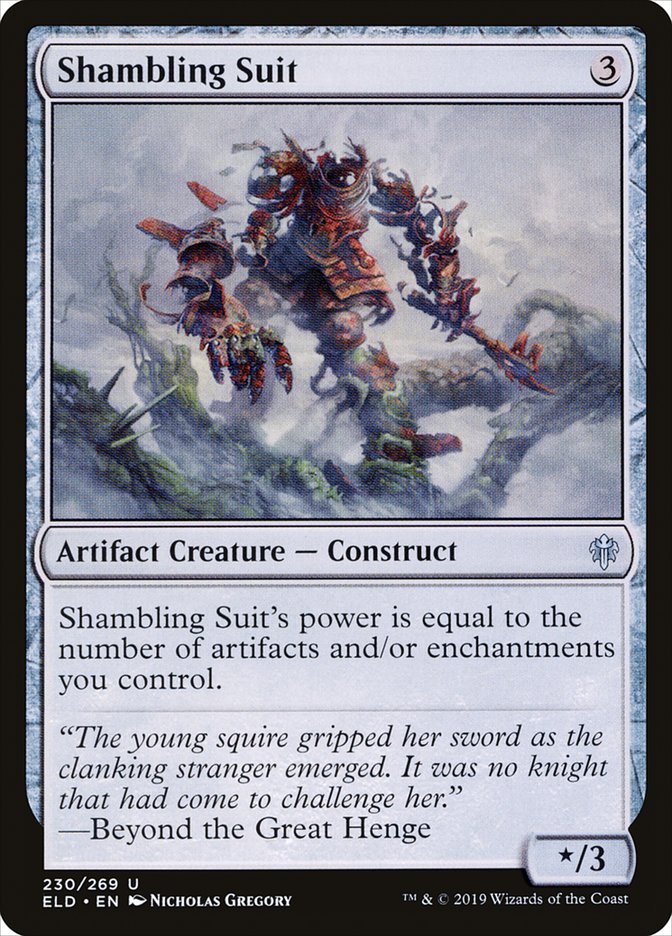 Shambling Suit [Throne of Eldraine] | Good Games Cannington