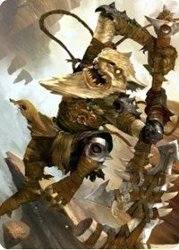 Teeterpeak Ambusher Art Card [Zendikar Rising Art Series] | Good Games Cannington