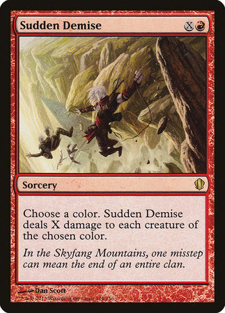 Sudden Demise [Commander 2013] | Good Games Cannington
