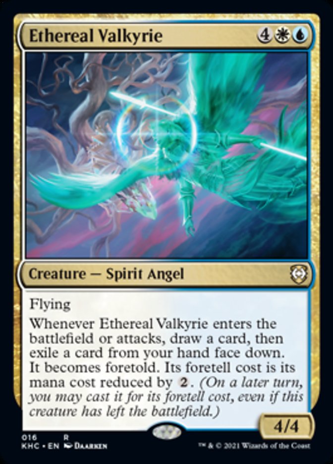Ethereal Valkyrie [Kaldheim Commander] | Good Games Cannington