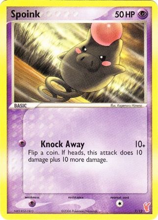 Spoink (7/12) [EX: Trainer Kit 2 - Plusle] | Good Games Cannington