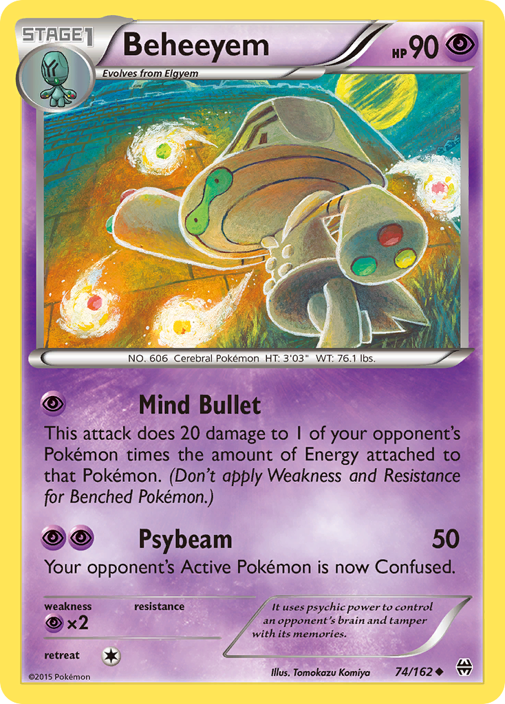 Beheeyem (74/162) [XY: BREAKthrough] | Good Games Cannington