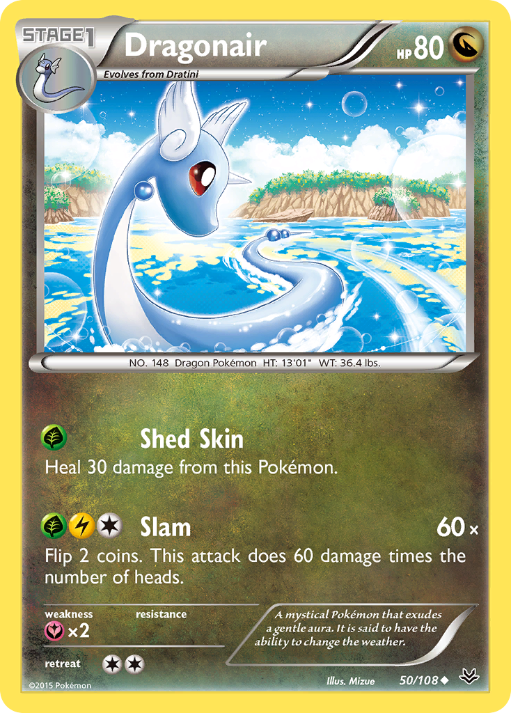 Dragonair (50/108) [XY: Roaring Skies] | Good Games Cannington