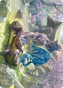 Kosei, Penitent Warlord Art Card [Kamigawa: Neon Dynasty Art Series] | Good Games Cannington