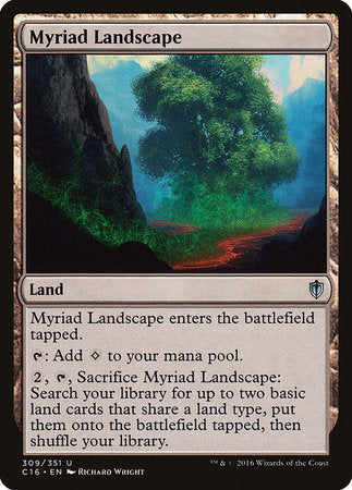 Myriad Landscape [Commander 2016] | Good Games Cannington