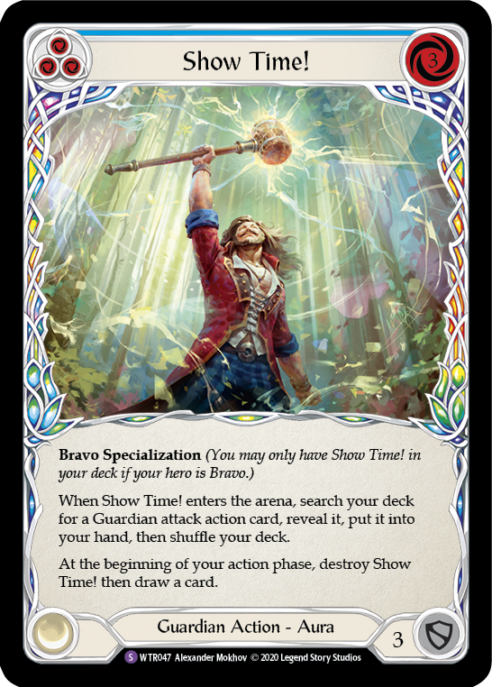 Show Time! [U-WTR047] (Welcome to Rathe Unlimited)  Unlimited Rainbow Foil | Good Games Cannington