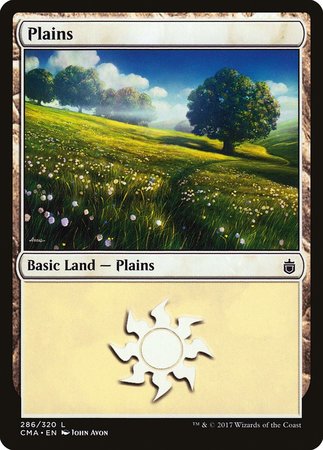 Plains (286) [Commander Anthology] | Good Games Cannington