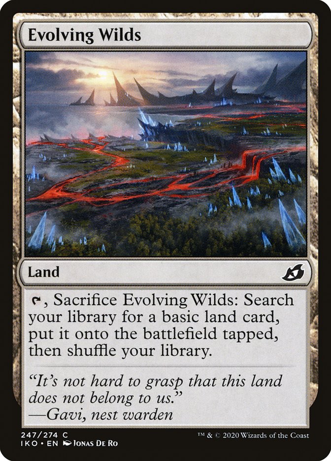 Evolving Wilds [Ikoria: Lair of Behemoths] | Good Games Cannington