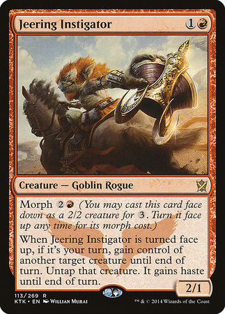 Jeering Instigator [Khans of Tarkir] | Good Games Cannington