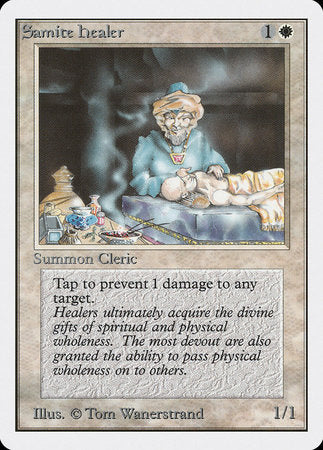 Samite Healer [Unlimited Edition] | Good Games Cannington