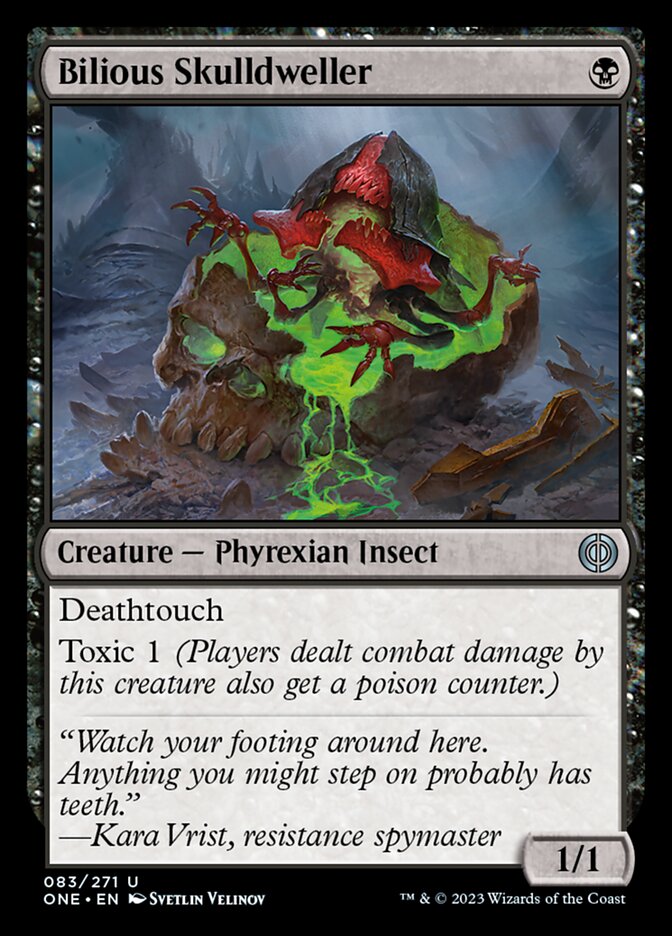 Bilious Skulldweller [Phyrexia: All Will Be One] | Good Games Cannington