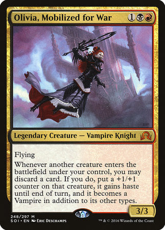 Olivia, Mobilized for War [Shadows over Innistrad] | Good Games Cannington