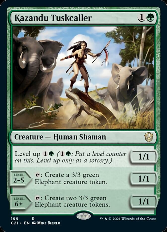 Kazandu Tuskcaller [Commander 2021] | Good Games Cannington