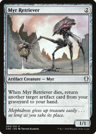 Myr Retriever [Commander Anthology Volume II] | Good Games Cannington