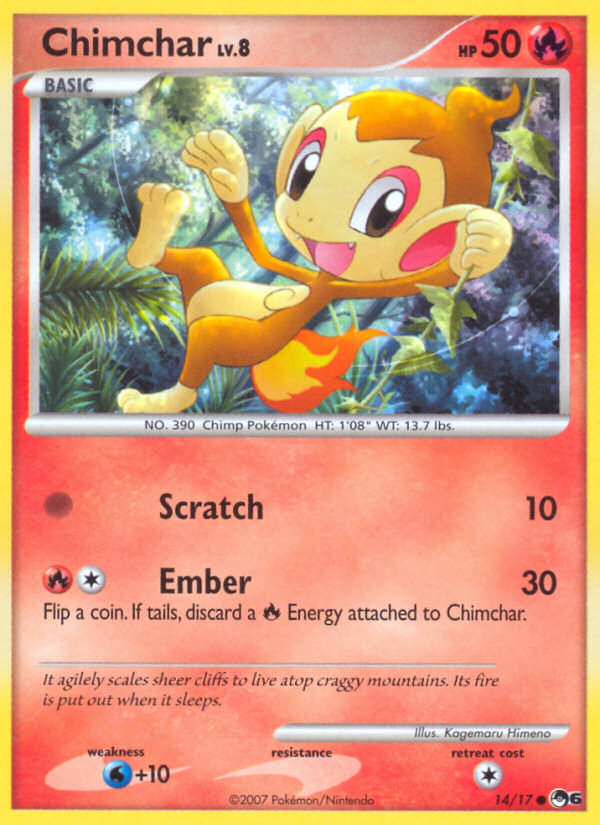 Chimchar (14/17) [POP Series 6] | Good Games Cannington