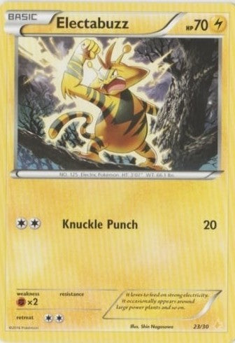 Electabuzz (23/30) [XY: Trainer Kit 3 - Pikachu Libre] | Good Games Cannington