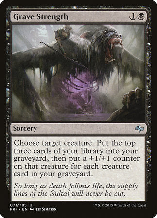 Grave Strength [Fate Reforged] | Good Games Cannington