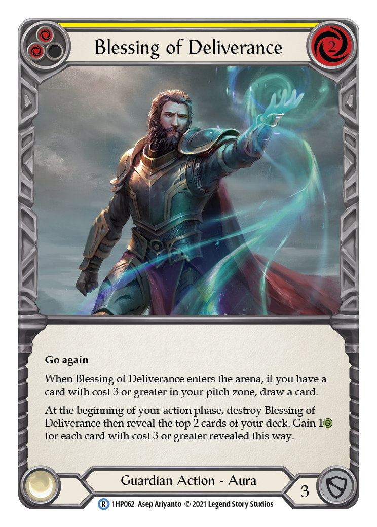 Blessing of Deliverance (Yellow) [1HP062] | Good Games Cannington